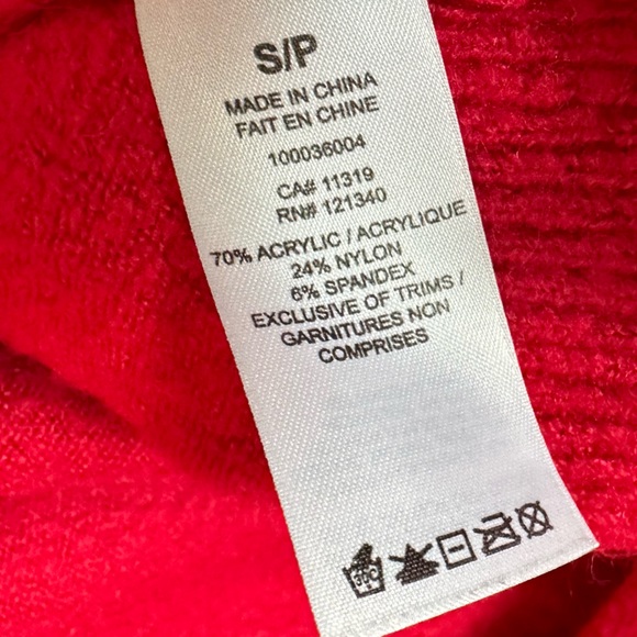 Dynamite Red Midi Length Cardigan - Size Small - Picture 5 of 5